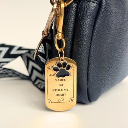 Custom Dog Breed ‘Jack Russell’ Personalised Owner Engraved Keyring (Copy 2)